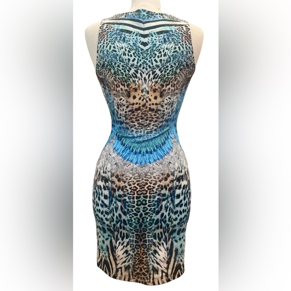 Venus Ladies' Leopard Print Bodycon Dress.; size XS - Picture 10 of 11